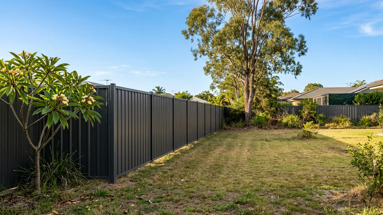 Colorbond Fencing Ipswich for Level and Sloping Blocks